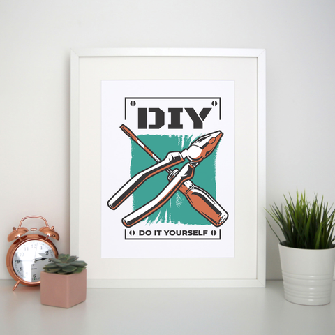 Diy tools print poster wall art decor - Graphic Gear