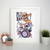 Drummer catoon quote print poster wall art decor - Graphic Gear
