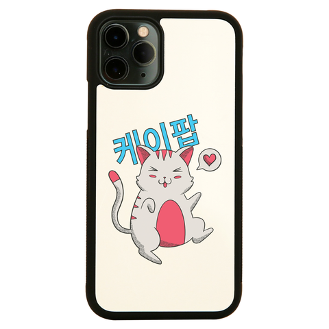 Kpop cat iPhone case cover 11 11Pro Max XS XR X - Graphic Gear