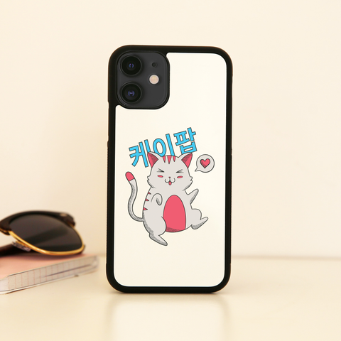 Kpop cat iPhone case cover 11 11Pro Max XS XR X - Graphic Gear