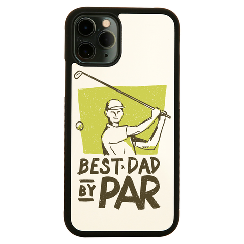 Best dad golf iPhone case cover 11 11Pro Max XS XR X - Graphic Gear