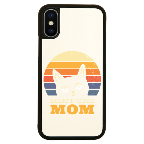 Best cat mom iPhone case cover 11 11Pro Max XS XR X - Graphic Gear