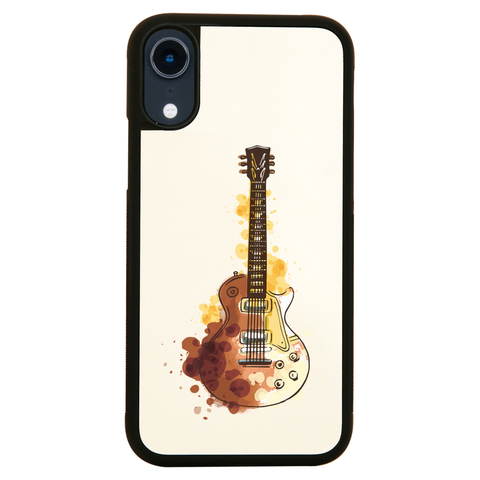 Watercolor guitar iPhone case cover 11 11Pro Max XS XR X - Graphic Gear