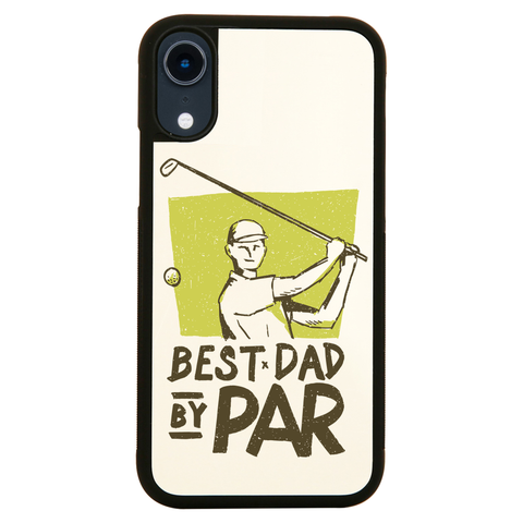 Best dad golf iPhone case cover 11 11Pro Max XS XR X - Graphic Gear
