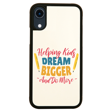 Teacher lettering text iPhone case cover 11 11Pro Max XS XR X - Graphic Gear