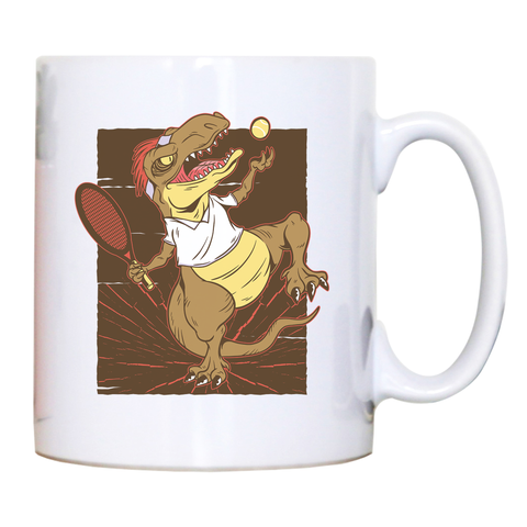 Trex tennis mug coffee tea cup - Graphic Gear