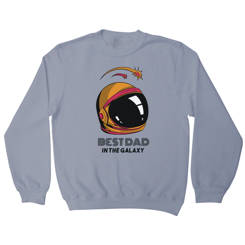 Best dad in galaxy sweatshirt - Graphic Gear