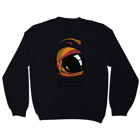 Best dad in galaxy sweatshirt - Graphic Gear