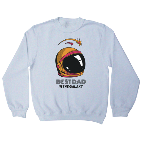 Best dad in galaxy sweatshirt - Graphic Gear