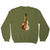 Watercolor guitar sweatshirt - Graphic Gear