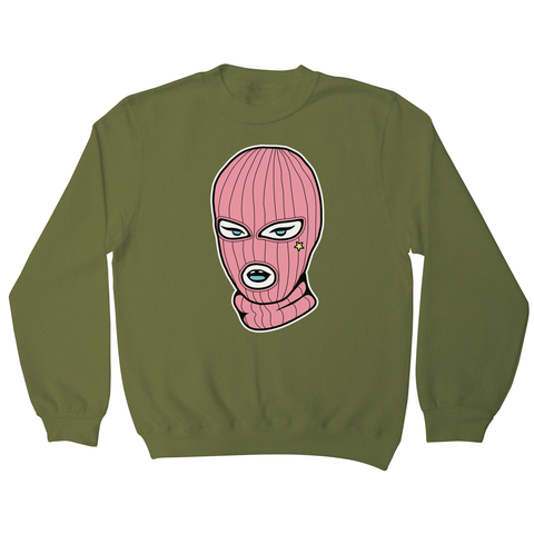 Pin ski mask sweatshirt - Graphic Gear