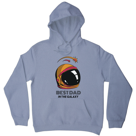 Best dad in galaxy hoodie - Graphic Gear