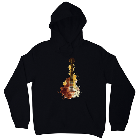 Watercolor guitar hoodie - Graphic Gear