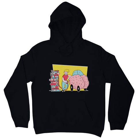Book brain fuel hoodie - Graphic Gear