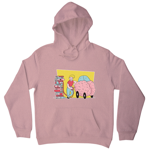 Book brain fuel hoodie - Graphic Gear