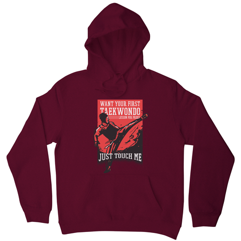 Taekwondo quote hoodie - Graphic Gear