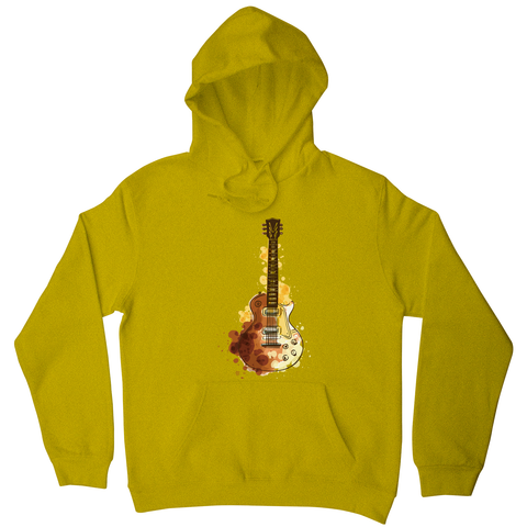 Watercolor guitar hoodie - Graphic Gear