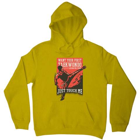 Taekwondo quote hoodie - Graphic Gear