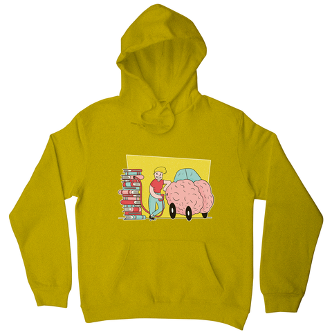 Book brain fuel hoodie - Graphic Gear