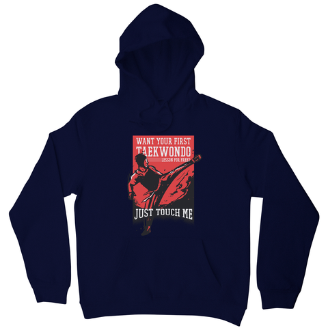 Taekwondo quote hoodie - Graphic Gear