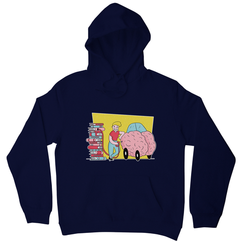Book brain fuel hoodie - Graphic Gear
