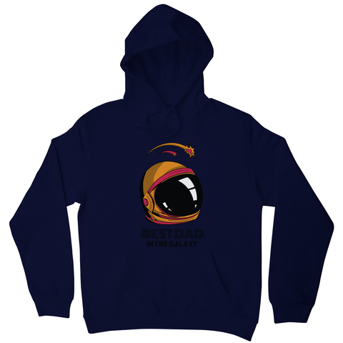 Best dad in galaxy hoodie - Graphic Gear
