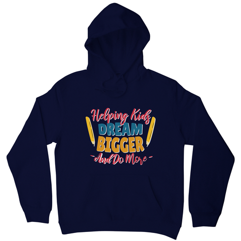 Teacher lettering text hoodie - Graphic Gear