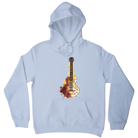 Watercolor guitar hoodie - Graphic Gear