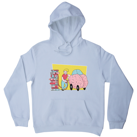 Book brain fuel hoodie - Graphic Gear
