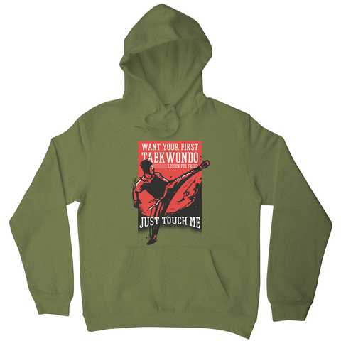 Taekwondo quote hoodie - Graphic Gear