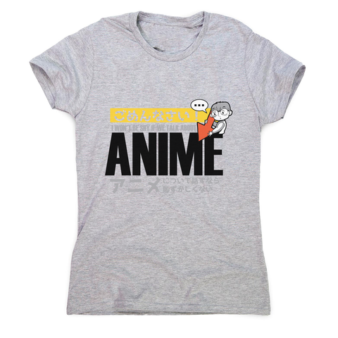 Shy anime quote women's t-shirt - Graphic Gear