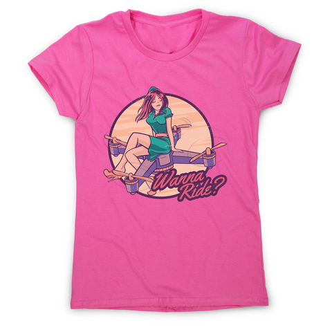 Drone girl quote women's t-shirt - Graphic Gear