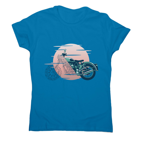 Geometric motorcycle women's t-shirt - Graphic Gear