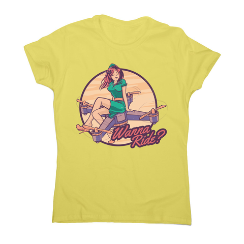 Drone girl quote women's t-shirt - Graphic Gear