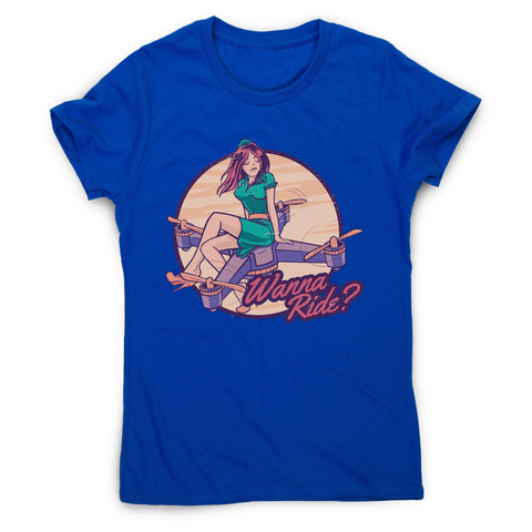 Drone girl quote women's t-shirt - Graphic Gear
