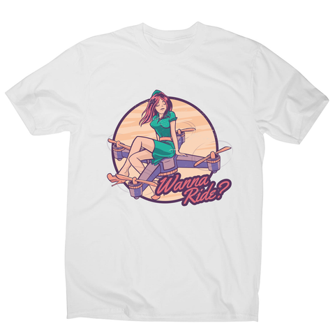 Drone girl quote men's t-shirt - Graphic Gear