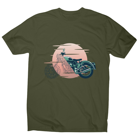 Geometric motorcycle men's t-shirt - Graphic Gear