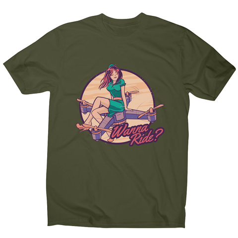 Drone girl quote men's t-shirt - Graphic Gear