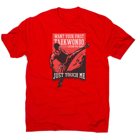 Taekwondo quote men's t-shirt - Graphic Gear