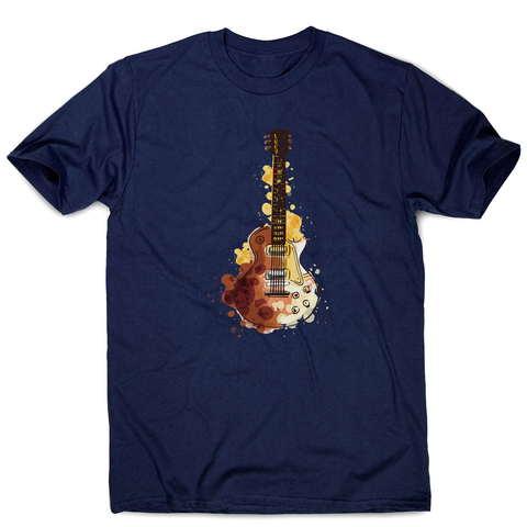 Watercolor guitar men's t-shirt - Graphic Gear