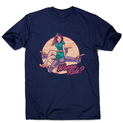 Drone girl quote men's t-shirt - Graphic Gear
