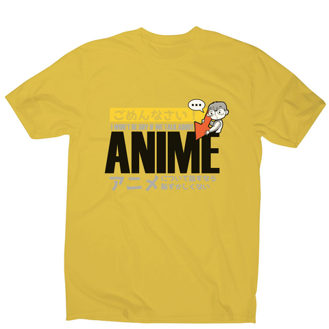 Shy anime quote men's t-shirt - Graphic Gear