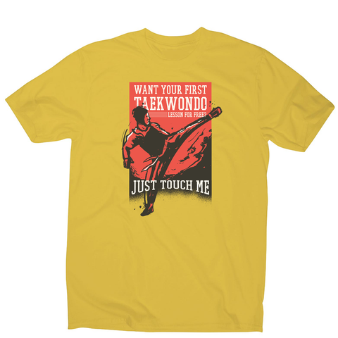 Taekwondo quote men's t-shirt - Graphic Gear