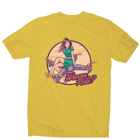 Drone girl quote men's t-shirt - Graphic Gear