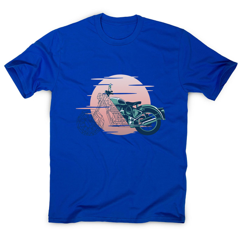 Geometric motorcycle men's t-shirt - Graphic Gear