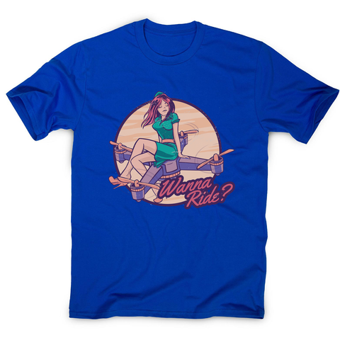 Drone girl quote men's t-shirt - Graphic Gear