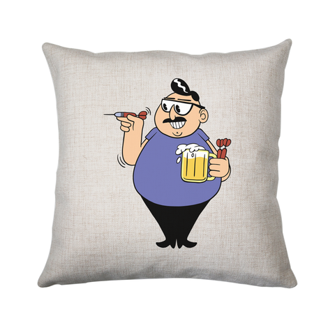 Darts player cushion cover pillowcase linen home decor - Graphic Gear