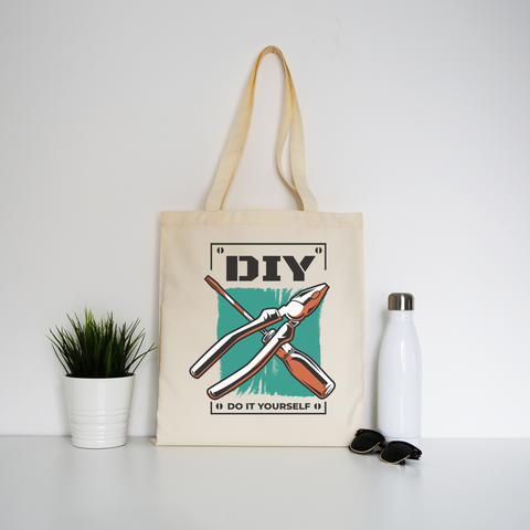 Diy tools tote bag canvas shopping - Graphic Gear