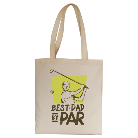 Best dad golf tote bag canvas shopping - Graphic Gear