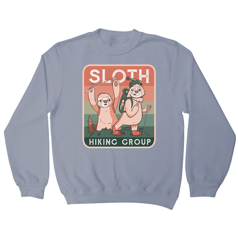 Sloth hiking club sweatshirt - Graphic Gear